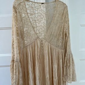 Free people tunic dress size medium